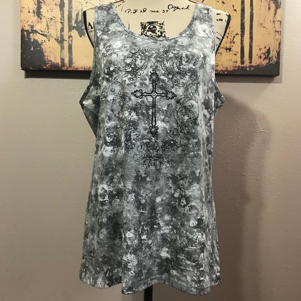 Prairie Rose Sleeveless Tank Top